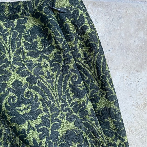 Sigrid Olsen Silk Floral Chain Women's Pants Sz 8 - Picture 2 of 7